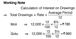 NCERT Solutions for Class 12 Accountancy Chapter 2 Accounting for Partnership Basic Concepts Numerical Problems Q18.2