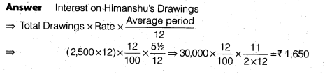 NCERT Solutions for Class 12 Accountancy Chapter 2 Accounting for Partnership Basic Concepts Numerical Problems Q20