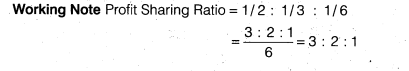NCERT Solutions for Class 12 Accountancy Chapter 2 Accounting for Partnership Basic Concepts Numerical Problems Q34.1