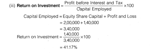 NCERT Solutions for Class 12 Accountancy Part II Chapter 5 Accounting Ratios Numerical Questions Q18.5