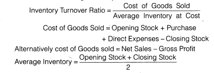 NCERT Solutions for Class 12 Accountancy Part II Chapter 5 Accounting Ratios SAQ Q3