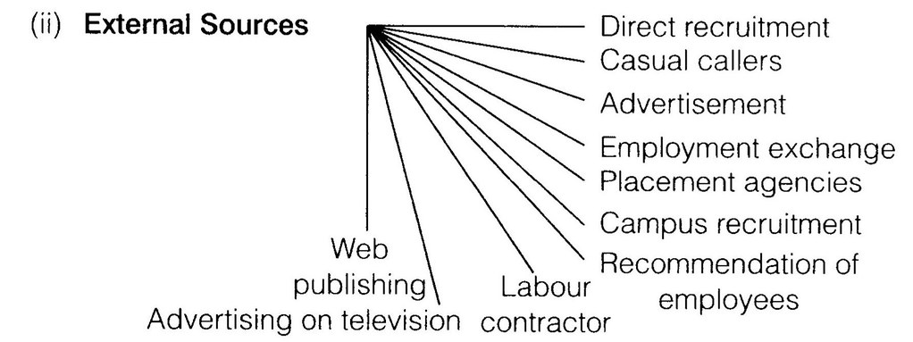NCERT Solutions for Class 12 Business Studies Chapter 6 Staffing SAQ Q1.1