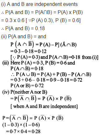 NCERT Solutions for Class 12 Maths Chapter 13 Probability Ex 13.2 Q 11