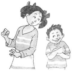 NCERT Solutions for Class 2 English Chapter 1 First Day at School Lets Act Q3