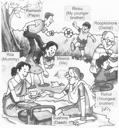 NCERT Solutions for Class 2 English Chapter 18 Granny Granny Please Comb My Hair A Picnic Q1