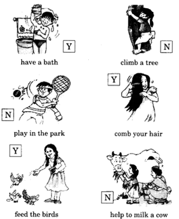 NCERT Solutions for Class 2 English Chapter 3 Padding-Pool Lets Get Ready for School Q1