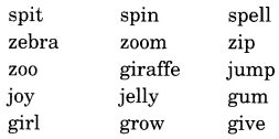 NCERT Solutions for Class 2 English Chapter 5 I Want Say Aloud Q1.1