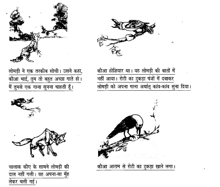 NCERT Solutions for Class 3 Hindi Chapter-6 हमसे सब कहते 6