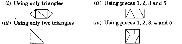 NCERT Solutions for Class 3 Mathematics Chapter-5 Shapes and Designs 7 Piece Tangram Q1.2