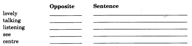 NCERT Solutions for Class 4 English Unit-4 Chapter 8 Alice in Wonderland Lets Write Q2