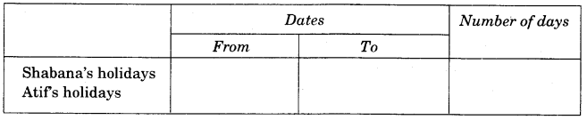 NCERT Solutions for Class 4 Mathematics Unit-4 Tick-Tick-Tick Page 47 Q5