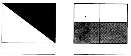 NCERT Solutions for Class 4 Mathematics Unit-9 Halves And Quarters Page 101 Q1