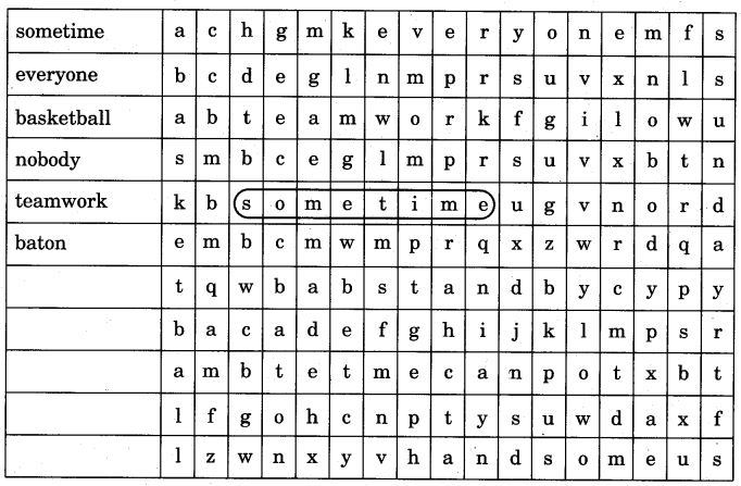 NCERT Solutions for Class 5 English Unit 2 Chapter 1 Teamwork 4
