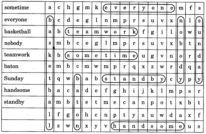 NCERT Solutions for Class 5 English Unit 2 Chapter 1 Teamwork 5