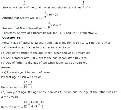 NCERT Solutions for Class 6 Maths Chapter 12 Ratios and Proportions Ex 12.1 Q11