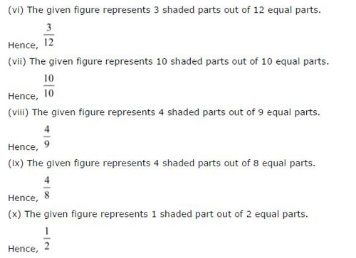 NCERT Solutions for Class 6 Maths Chapter 7 Fractions Ex 7.1 Q1.2