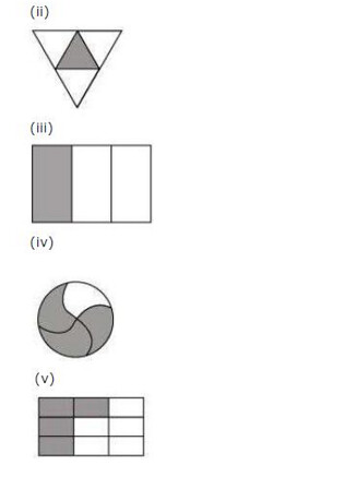 NCERT Solutions for Class 6 Maths Chapter 7 Fractions Ex 7.1 Q2.1