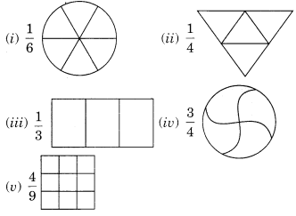 NCERT Solutions for Class 6 Maths Chapter 7 Fractions
