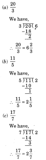 NCERT Solutions for Class 6 Maths Chapter 7 Fractions