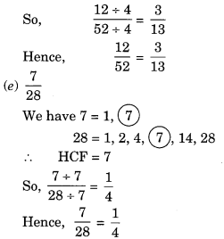 NCERT Solutions for Class 6 Maths Chapter 7 Fractions