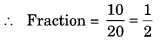NCERT Solutions for Class 6 Maths Chapter 7 Fractions