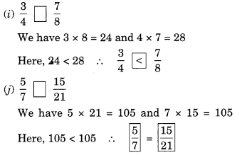NCERT Solutions for Class 6 Maths Chapter 7 Fractions
