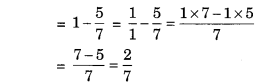 NCERT Solutions for Class 6 Maths Chapter 7 Fractions