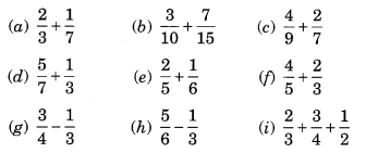 NCERT Solutions for Class 6 Maths Chapter 7 Fractions