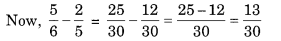 NCERT Solutions for Class 6 Maths Chapter 7 Fractions 