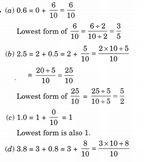 NCERT Solutions for Class 6 Maths Chapter 8 Decimals 