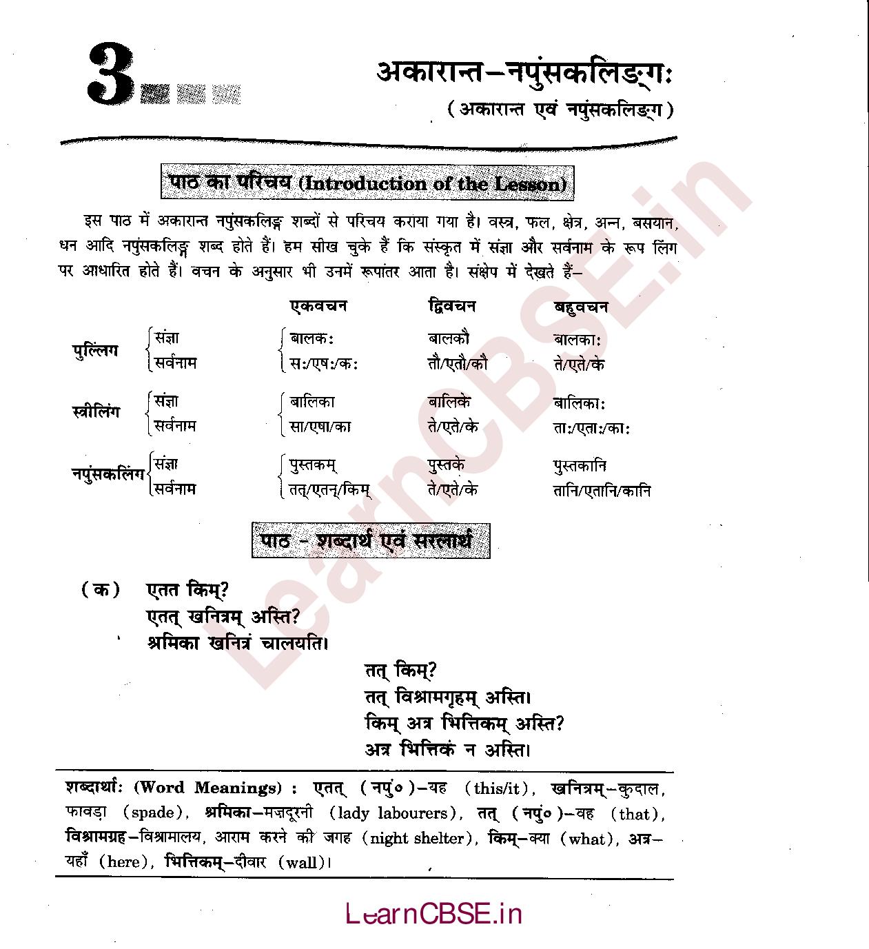 NCERT-Solutions-for-Class-6-Sanskrit-Chapter-3-अकारान्त-नपुंसकलिंग-1