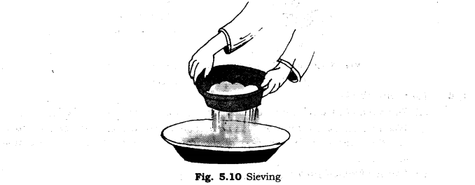 NCERT Solutions for Class 6 Science Chapter 5 Separation of Substances Q4