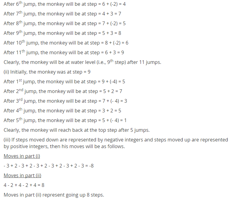 NCERT Solutions for Class 7 Maths Chapter 1 Integers Ex 1.1 Q10.1