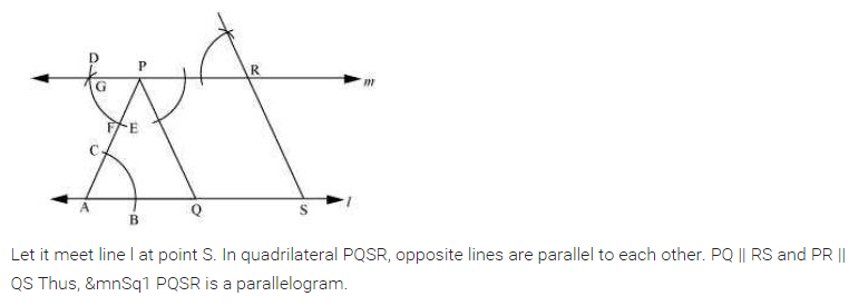 NCERT Solutions for Class 7 Maths Chapter 10 Practical Geometry Ex 10.1 Q3.3