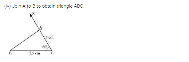 NCERT Solutions for Class 7 Maths Chapter 10 Practical Geometry Ex 10.3 Q3.1