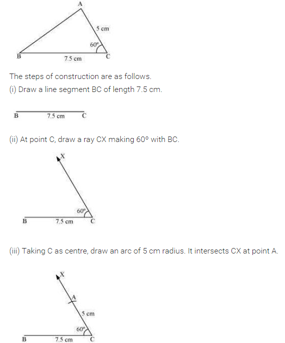 NCERT Solutions for Class 7 Maths Chapter 10 Practical Geometry Ex 10.3 Q3