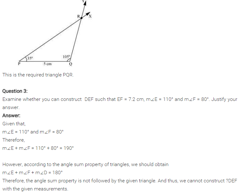 NCERT Solutions for Class 7 Maths Chapter 10 Practical Geometry Ex 10.4 Q3