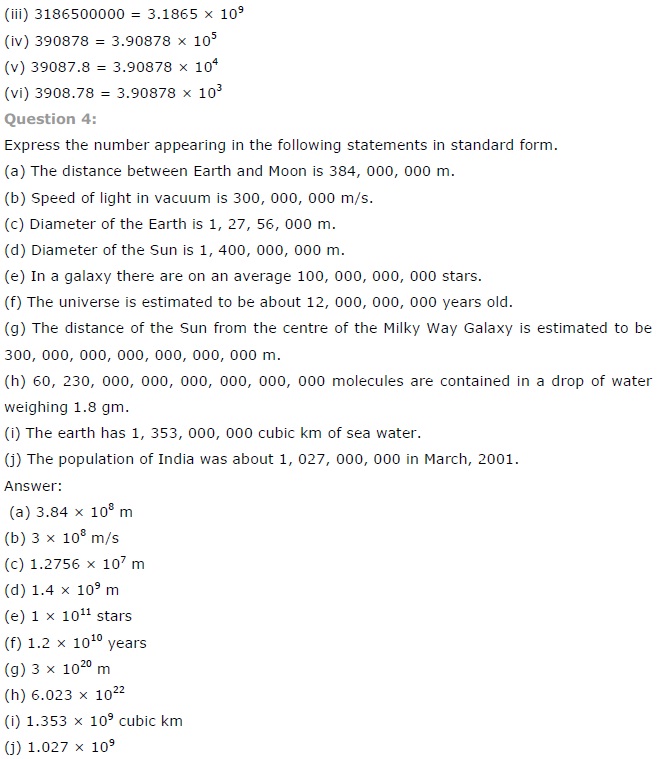 NCERT Solutions for Class 7 Maths Chapter 13 Exponents and Powers Ex 13.3 Q2