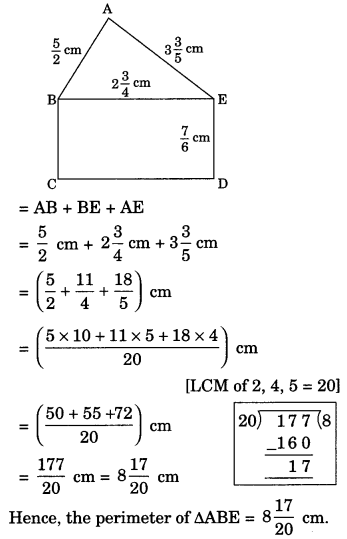 NCERT Solutions for Class 7 Maths Chapter 2 Fractions and Decimals 10