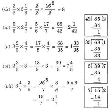 NCERT Solutions for Class 7 Maths Chapter 2 Fractions and Decimals Ex 2.3 7