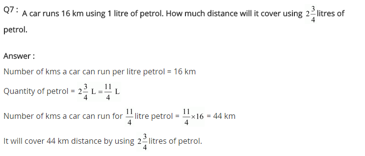 NCERT Solutions for Class 7 Maths Chapter 2 Fractions and Decimals Ex 2.3 Q7