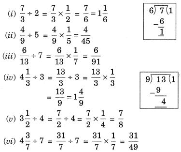 NCERT Solutions for Class 7 Maths Chapter 2 Fractions and Decimals Ex 2.4 5