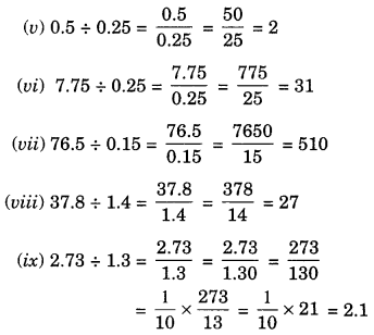 NCERT Solutions for Class 7 Maths Chapter 2 Fractions and Decimals Ex 2.7 4