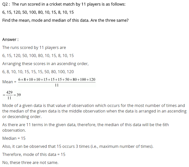 NCERT Solutions for Class 7 Maths Chapter 3 Data Handling Ex 3.2 Q2