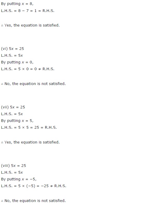 NCERT Solutions for Class 7 Maths Chapter 4 Simple Equations Ex 4.1 Q1.2
