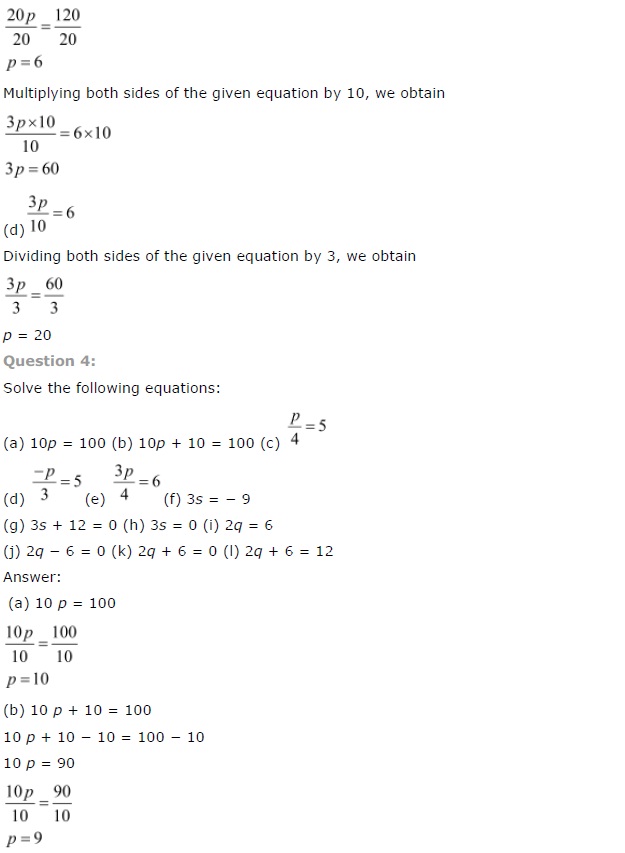 NCERT Solutions for Class 7 Maths Chapter 4 Simple Equations Ex 4.2 Q3.1