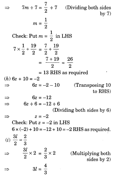 NCERT Solutions for Class 7 Maths Chapter 4 Simple Equations Ex 4.3 6