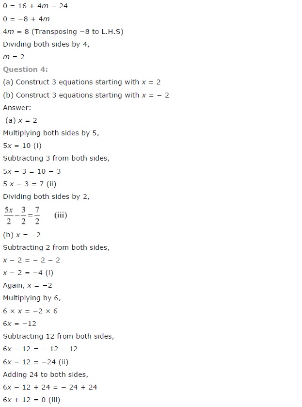 NCERT Solutions for Class 7 Maths Chapter 4 Simple Equations Ex 4.3 Q4