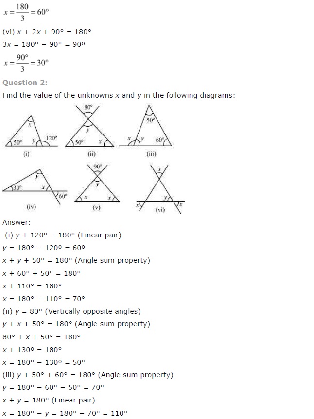 NCERT Solutions for Class 7 Maths Chapter 6 The Triangle and its Properties Ex 6.3 Q2