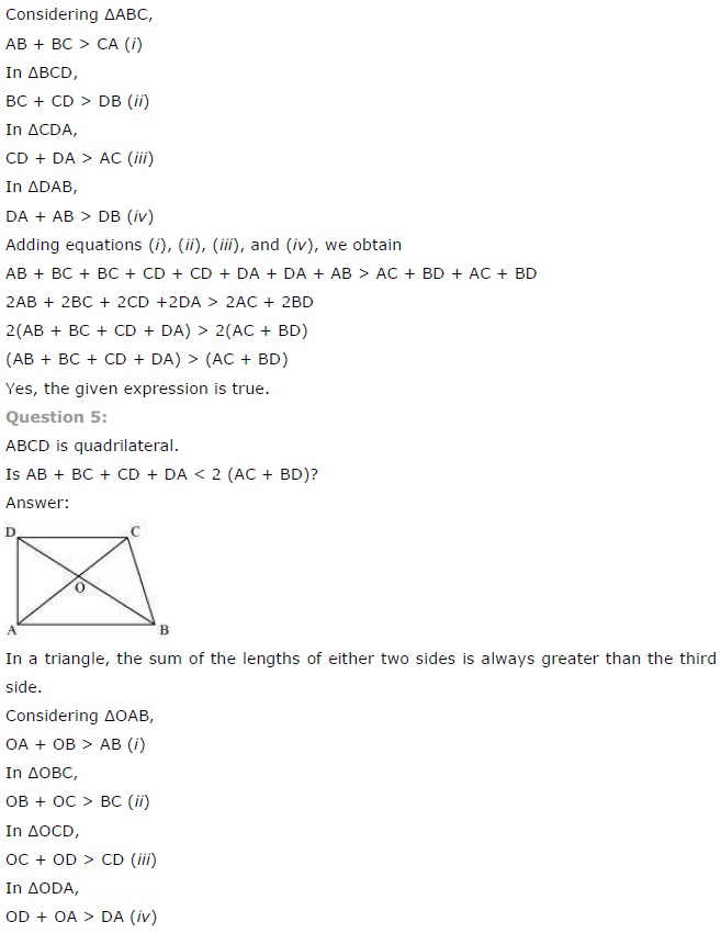 NCERT Solutions for Class 7 Maths Chapter 6 The Triangle and its Properties Ex 6.4 Q4